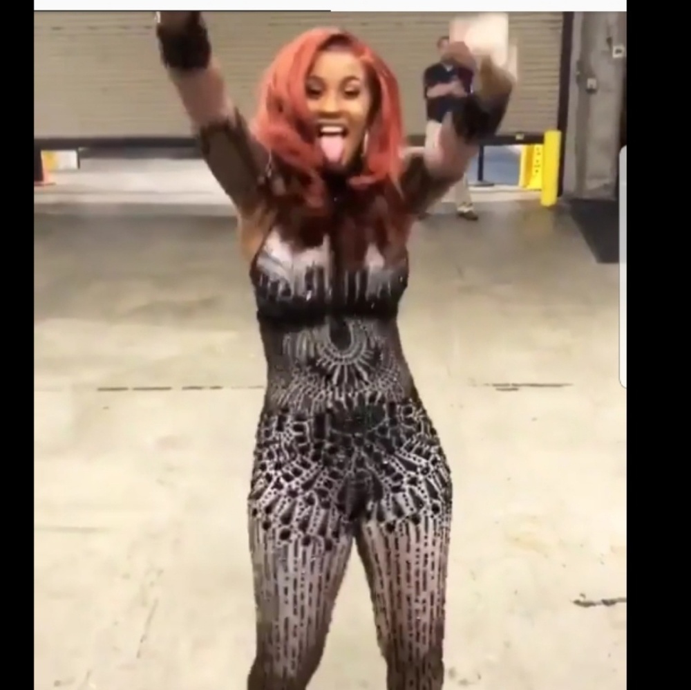 *New* Angel Brinks Jumpsuit -Seen on Cardi B